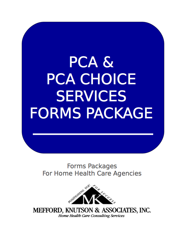PCA _ PCA Choice Services Forms Package